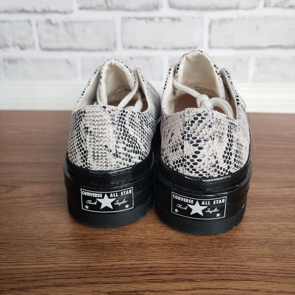 ⭐Converse Chuck 70 National Suede Snake Print Platform Sz 5.5 Mens Shoes A15045C - Picture 4 of 10